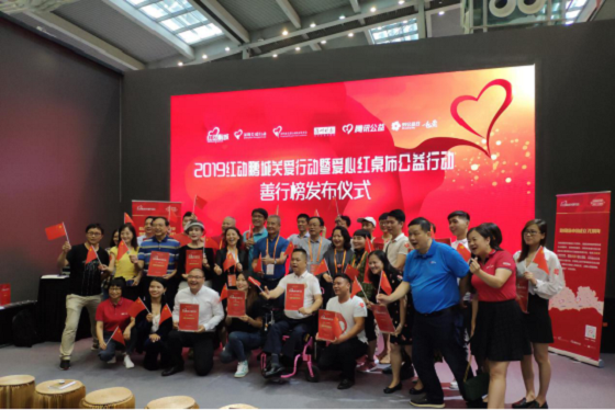 益百分集團載愛前行，榮獲“紅動鵬城關愛行動·關愛之星”