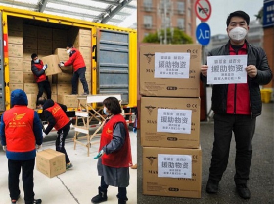 益百分同心戰(zhàn)“疫”顯擔當，第三批物資馳援湖北